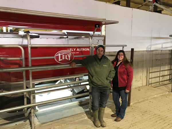 lely robotic milking services