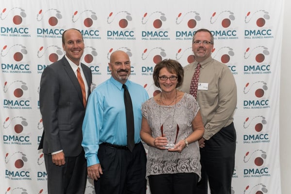 DMACC presents Lely with Most Innovative Company award