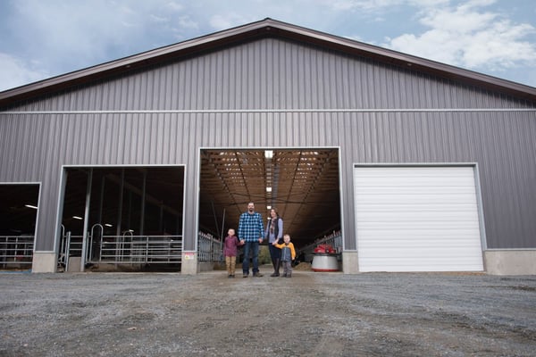 Sache dairy barn