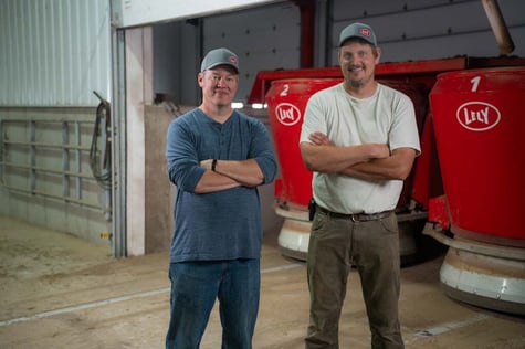 JW Vett Farms, MN, Lely Vector owners