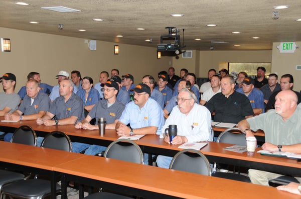 Dairy Specialists staff attends training sessions as they join Lely, the worldwide leader in robotic milking and feeding.