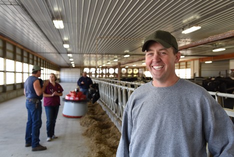 Luettle family dairy utilizes Lely robots.